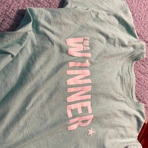 I’m a winner shirt sleeve shirt